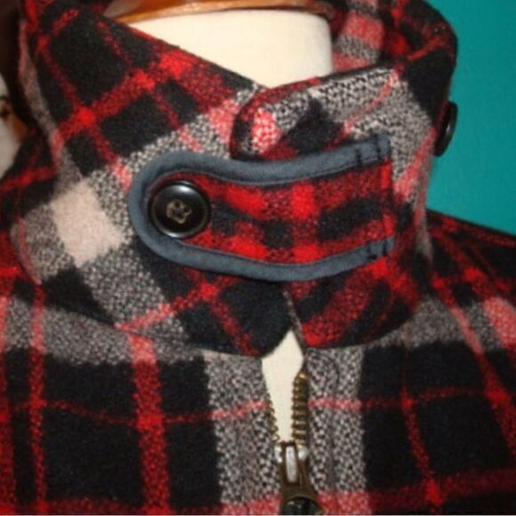 Polo Ralph Lauren 2015 Trading Blanket Red Plaid Vintage Inspired Wool Jacket - Picture 15 of 16